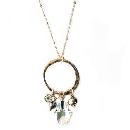 Hamsa Amulet Necklace - Gold