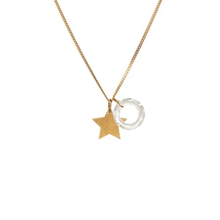 Cosmic Star Necklace - Gold